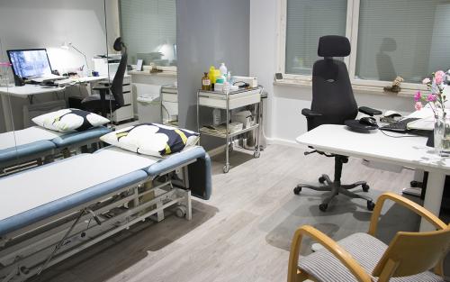 Fysiatri Eero Penttisen vastaanottohuone